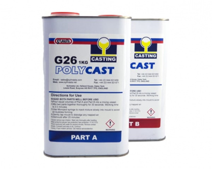 PolyCast G26 Polyurethane Casting Resin is a medium viscosity resin from Sylmasta