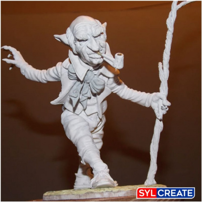 A highly detailed gone carved using Geomfix Epoxy Modelling Putty