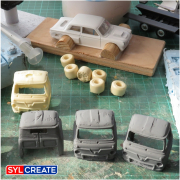 Ford Truck cabs and other car parts cast with G26 Resin