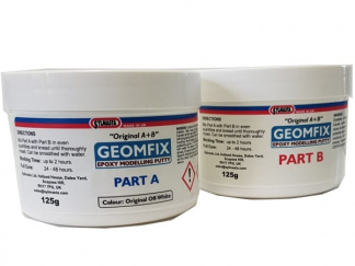 Geomfix A+B Epoxy Putty is the original modelling putty from Sylmasta uses by model makers and restorers worldwide