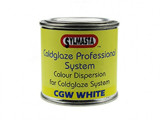 CGW White Paste is a colour dispersion system used to cure Sylmasta glazes to white rather than clear