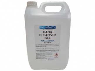 SylHealth Hand Sanitiser Gel is made from 70% alcohol and kills 99% of germs, viruses and bacteria