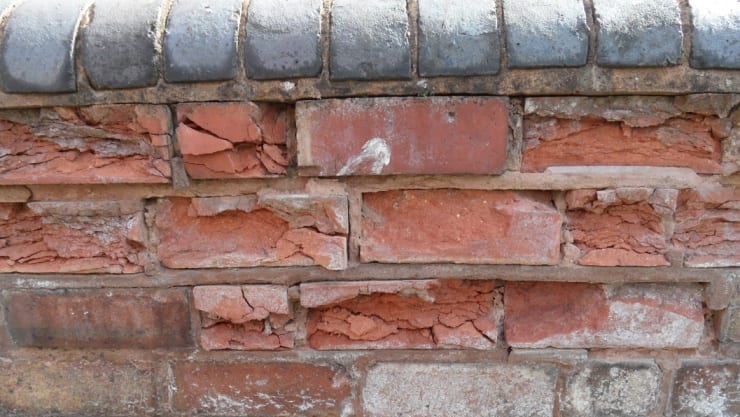 Brick restoration can be carried via the use of epoxy putty and is requried when brickwork becomes damaged through lime blow