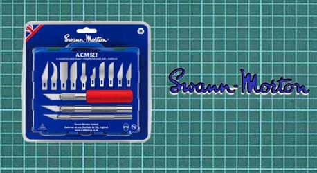 Swann-Morton precision blades are used to make accurate and high quality cuts in model making and resin casting applications