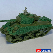 Sherman Firefly Hessian Tank conversion from Green Stuff