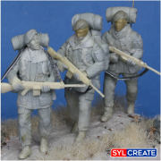 Three soldiers from Magic Sculp