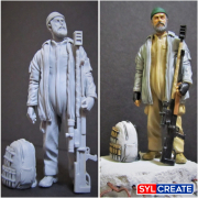 Iraqi sniper Abu Tashin al-Salhi from Magic Sculp