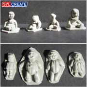 Scary sci-fi dolls from Magic Sculp