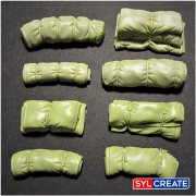 Stowage from Green Stuff mixed with Magic Sculp
