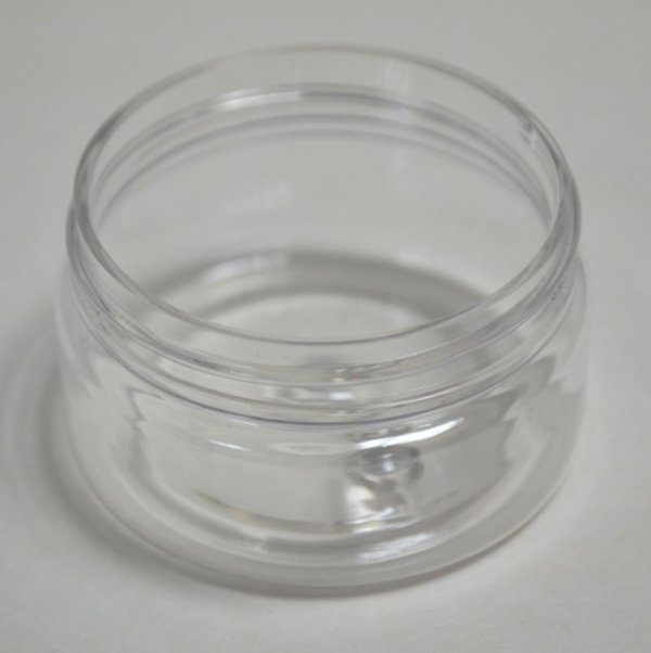 PET 25ml jar with screwtop lid available at a heavily discounted price