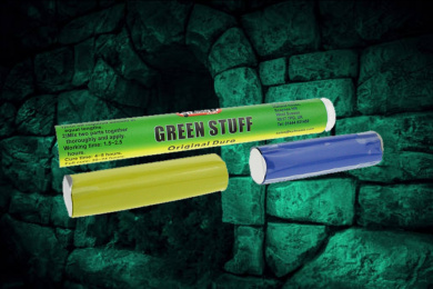 Green Stuff Stick offers greater customisation of the properties of the leading fantasy miniature modelling putty in the world