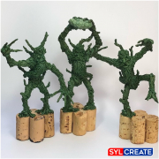 Lord of the Rings Last March of the Ents from Green Stuff Modelling Putty