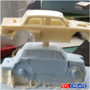 Ford Cortina V made using the products in the SylCreate Resin Casting &amp; Silicone Moulding Kit