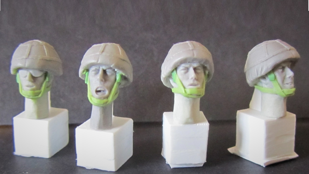 Green Stuff and Magic Sculp are two epoxy modelling putties which can be challenging to use in a heat wave
