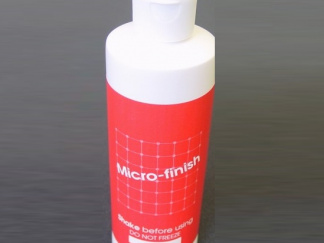 Micro-Surface Micro Finish Polish leaves plastic surfaces with a high gloss, wet look finish