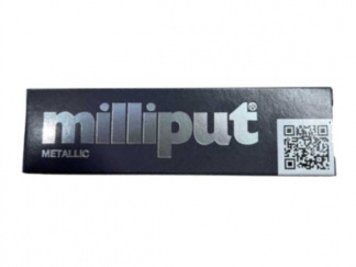 Milliput Metallic contains a pigment mimicking the appearance of a shiny metal
