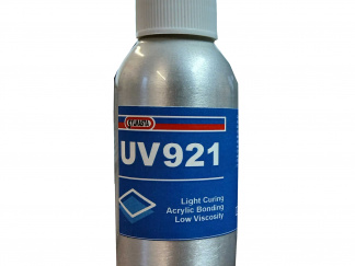 UV921 is a UV Adhesive which is low viscosity and used to bond acrylic and perspex